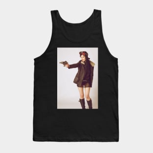 Dieselpunk Girl Tank Top